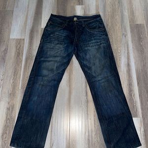 Mens vintage denim designer pants/jeans